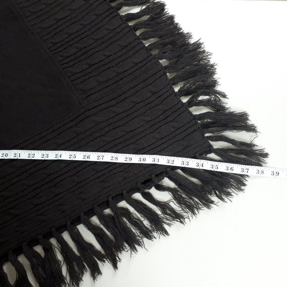 Tweeds Brown Wool Poncho - Picture 6 of 12